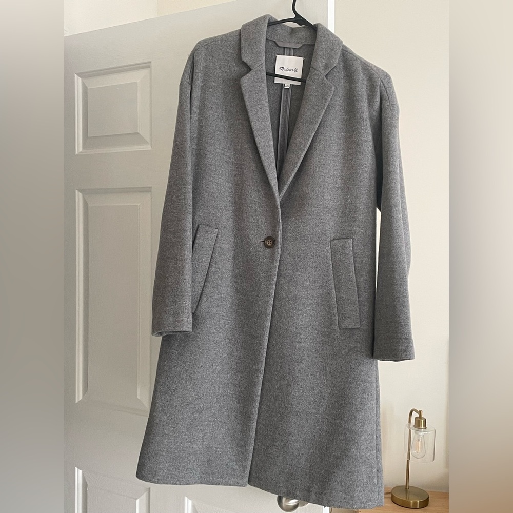 Madewell Solid Monsieur Coat